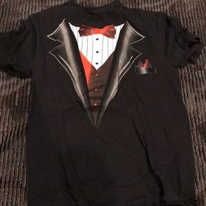 Tuxedo t shirt